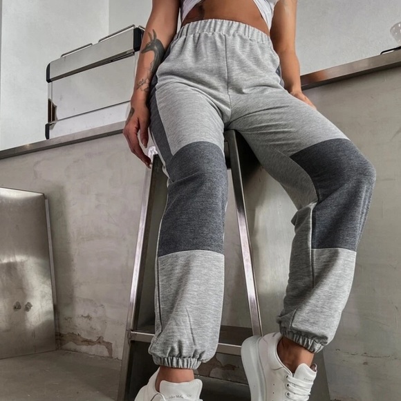 Shein Colorblock Joggers - Picture 2 of 4